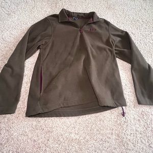 Gap half-zip dark green sweatshirt